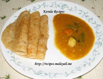 IMG_2063 Dosha with Sambar