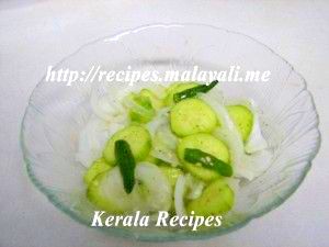Onion Cucumber Salad
