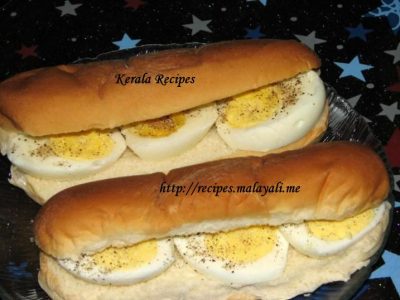 Boiled Egg Sandwich