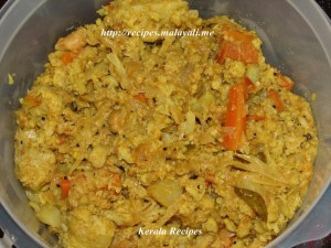 img_0398 Mixed Cauliflower Carrot Thoran