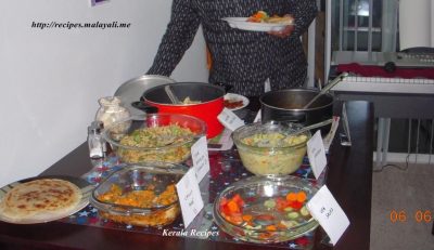 Enjoying Home Made Food