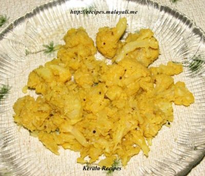 Cauliflower Thoran