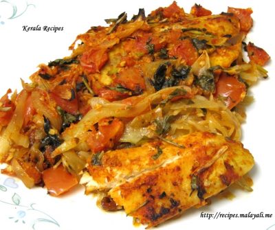 Baked Fish Recipes on Baked Tilapia Fish With Indian Spices   Kerala Recipes