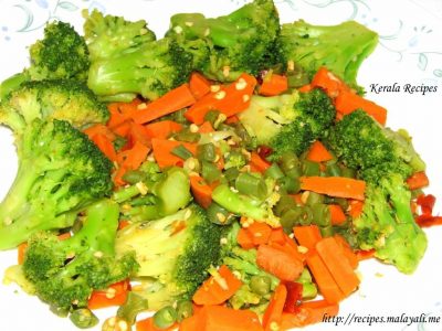 Spicy Steamed Vegetables Spicy Steamed Vegetables