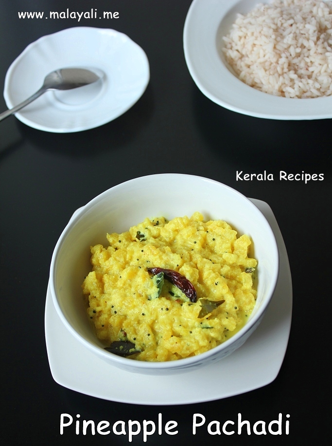 Pineapple Pachadi Pineapple Pachadi