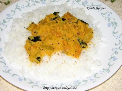 IMG_2312 Unakka Chemmeenum Manga Curry