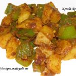 Potato Capsicum Stir Fry