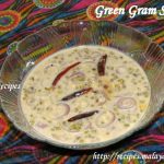 CheruPayaru Stew (Moong Bean Stew) CheruPayaru Stew