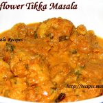 Cauliflower Tikka Masala Cauliflower Tikka Masala