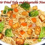 Stir Fried Tofu Vegetable Noodles Stir Fried Tofu Vegetable Noodles