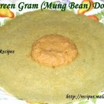 Whole Green Gram (Mung Bean) Dosa - Pesarattu