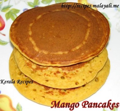 Recipes Pancakes on Mango Pancakes   Kerala Recipes