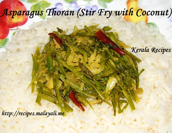 Asparagus Thoran