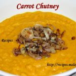 Carrot Chutney