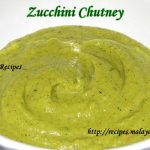 Zucchini Chutney