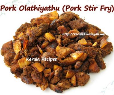 Pork Ularthiyathu