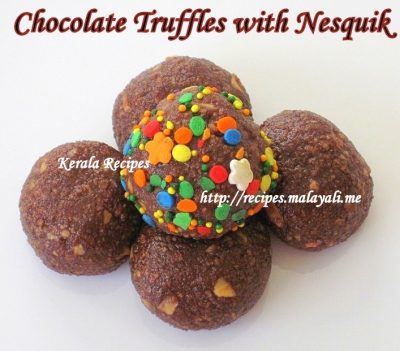 Homemade Chocolate Truffles