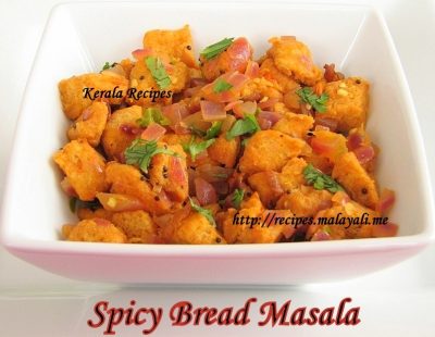 Bread Masala Stir Fry