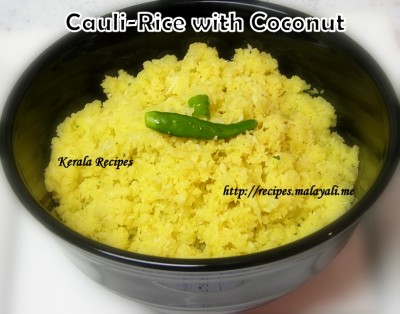 Cauliflower Rice with Coconut