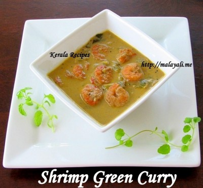 Shrimp Green Curry