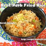 Beef/Pork Fried Rice Beef/Pork Fried Rice