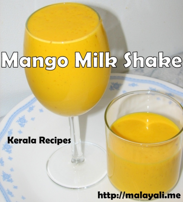 Mango Milk Shake Mango Milk Shake