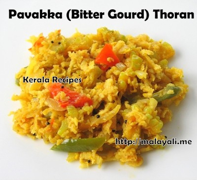 Bitter Gourd (Pavakka) Thoran