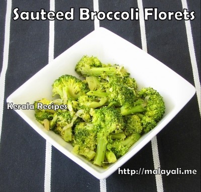Sauteed Broccoli Florets