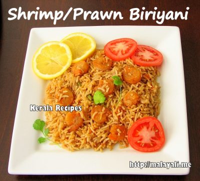 Shrimp Biryani