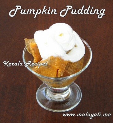 Pumpkin Pie Pudding