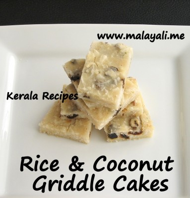 Rice & Coconut Cakes