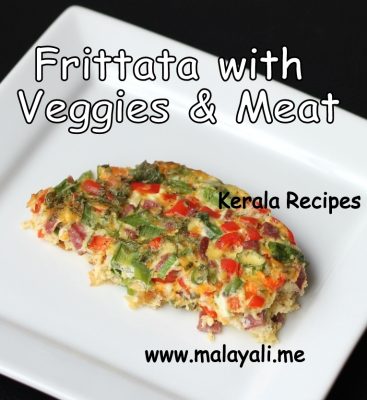 Frittata with Veggies and Meat