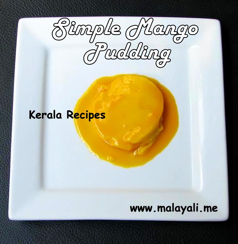 Simple Mango Pudding Simple Mango Pudding