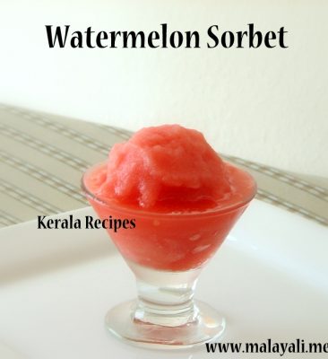 Watermelon Sorbet