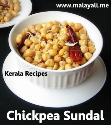 Chickpea (Garbanzo Beans) Sundal