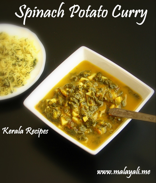 Spinach Potato Curry Spinach Potato Curry