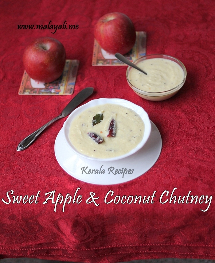 Sweet Apple and Coconut Chutney Sweet Apple and Coconut Chutney