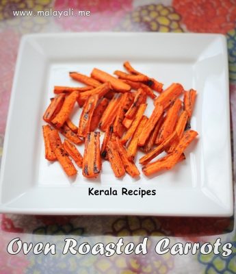 Oven Roasted Carrots