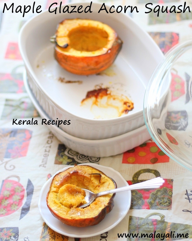 Maple Glazed Acorn Squash