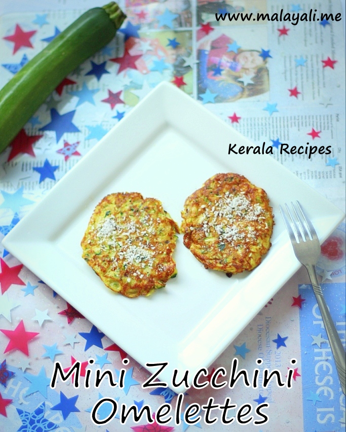 Mini Zucchini Omelettes Mini Zucchini Omelettes