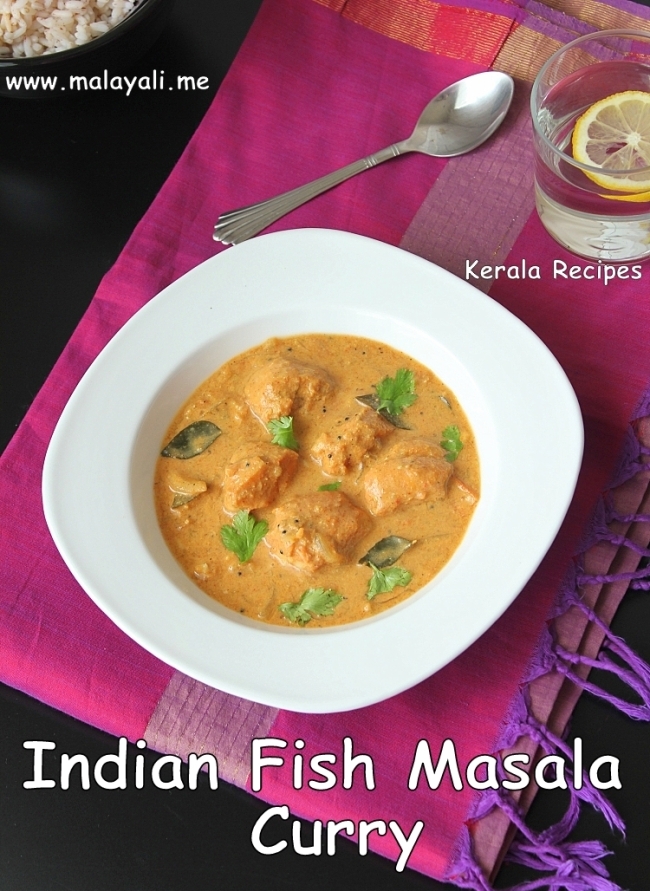 Indian Fish Masala Curry Indian Fish Masala Curry